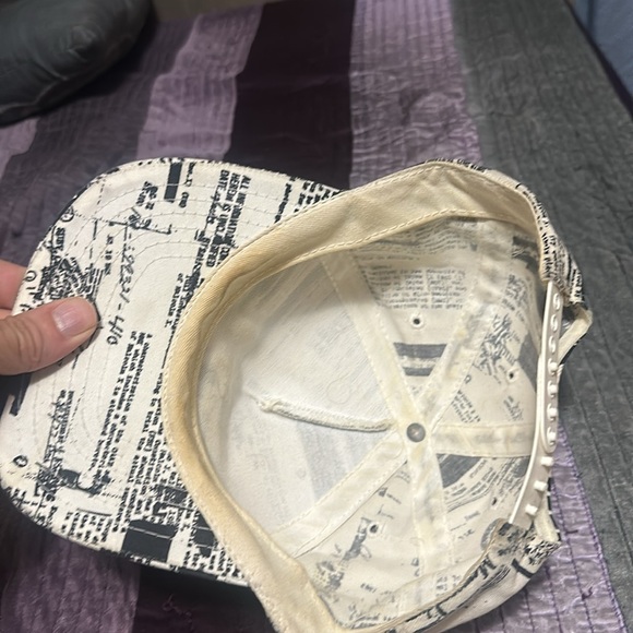 Supreme FBI cap preowned cond worn heavily - Picture 3 of 4